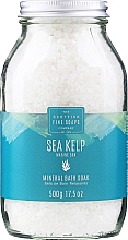 Kup Relaksująca sól do kąpieli - Scottish Fine Soaps Sea Kelp Marine Spa Mineral Bath Soak (szklane opakowanie)