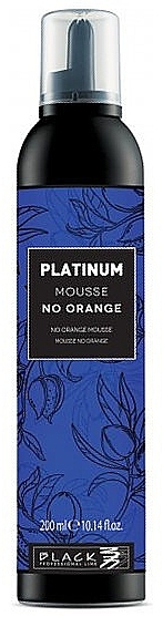 Pianka koloryzująca do włosów blond - Black Professional Platinum Mousse No Orange — Zdjęcie N1