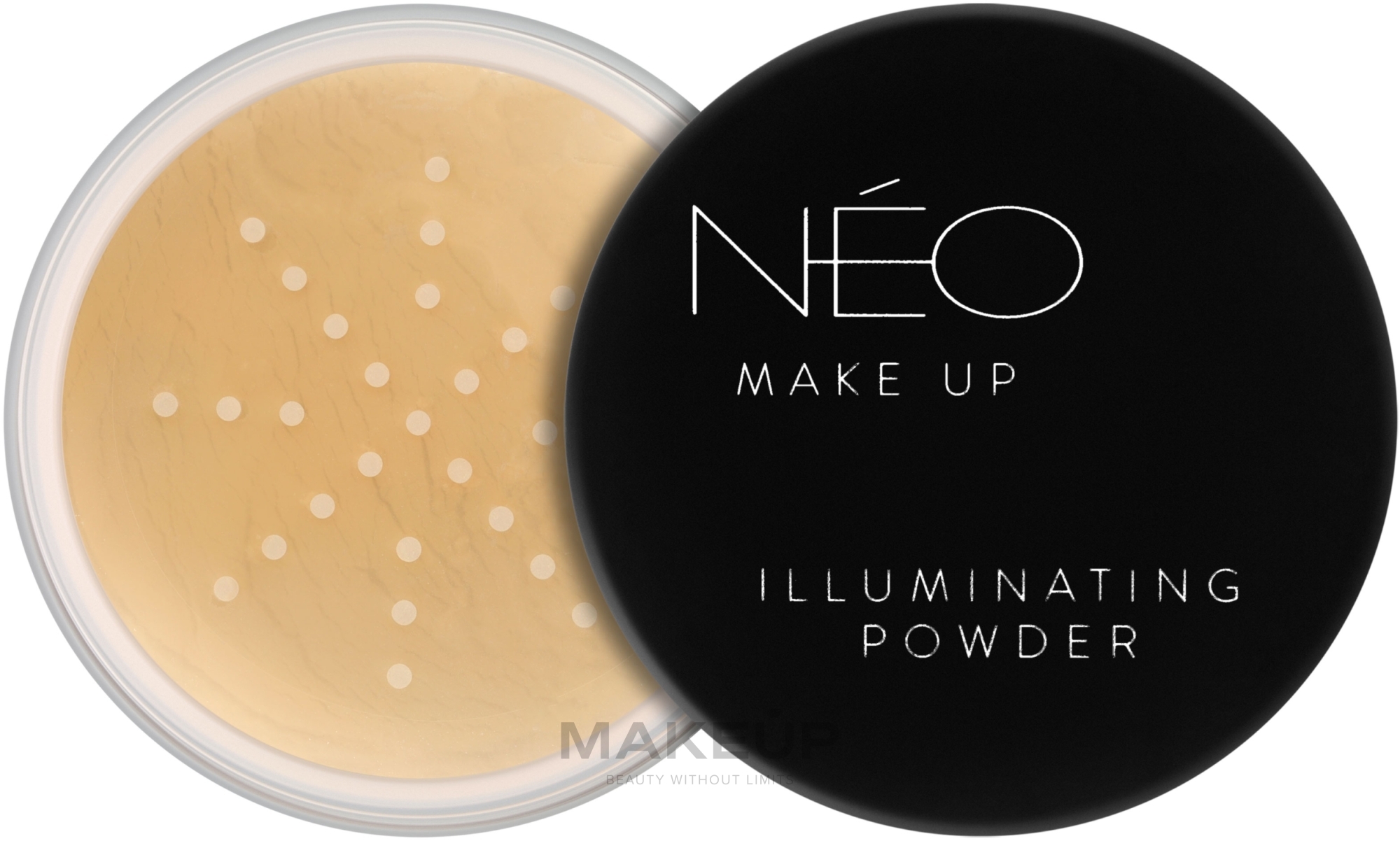 Rozświetlający puder sypki do twarzy - NEO Make Up Illuminating Powder — Zdjęcie 01