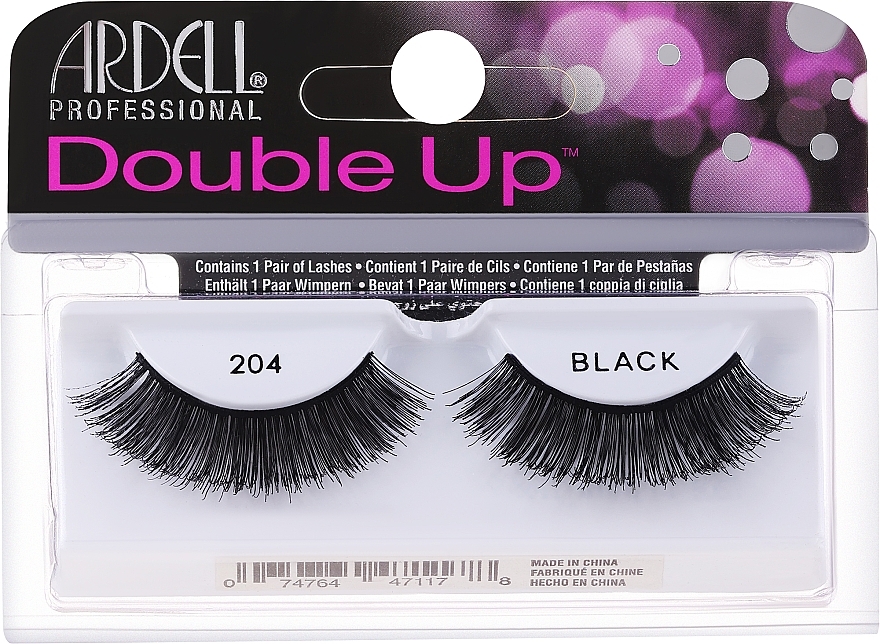 Sztuczne rzęsy - Ardell Double Up 204 Black — Zdjęcie N1