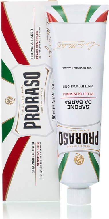 Krem do golenia do skóry wrażliwej - Proraso White Shaving Cream — Zdjęcie N2