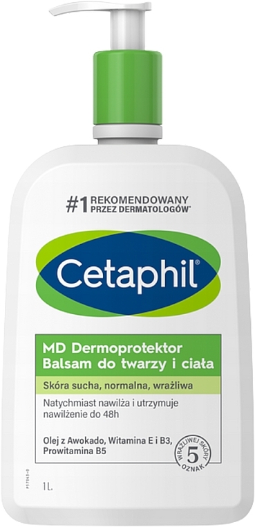 Balsam do twarzy i ciała z pompką - Cetaphil MD Dermoprotektor Balsam  — Zdjęcie N2