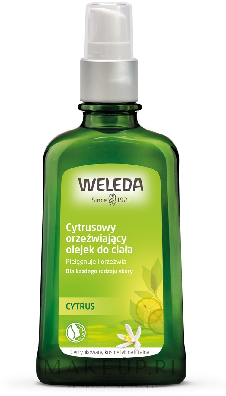 Cytrusowy olejek odświeżający do ciała - Weleda Citrus Refreshing Body Oil — Zdjęcie 100 ml