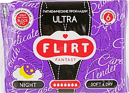 Kup Podpaski na krytyczne dni Ultra Line, Soft & Dr 7 kropli , 6 szt - Fantasy Flirt