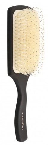 Szczotka do włosów z naturalnego włosia, prostokątna - Kashoki — Zdjęcie N2