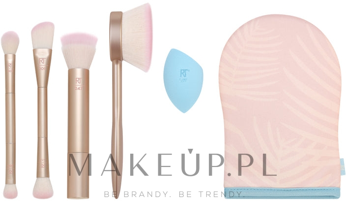 Zestaw pędzli do makijażu - Real Techniques Endless Summer Makeup Brush Kit — Zdjęcie 6 szt.