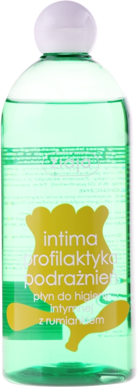 Płyn do higieny intymnej z rumiankiem na podrażnienia - Ziaja Intima — Zdjęcie N4