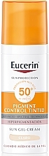 Żel przeciwsłoneczny - Eucerin Sun Protection Pigment Control Tinted SPF 50+ Light — Zdjęcie N1