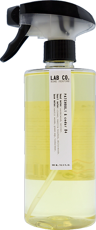 Zapach do wnętrz w sprayu - Ambientair Lab Co. Patchouli & Cedar — Zdjęcie N1