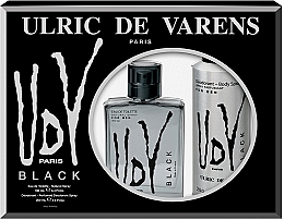 Ulric de Varens UDV Black Set - Zestaw (edt 100 ml + deo 200 ml) — Zdjęcie N1