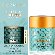 Luksusowa kuracja przeciwzmarszczkowa w kapsułkach - Dermika Maestria Skin Matrix — Zdjęcie N2