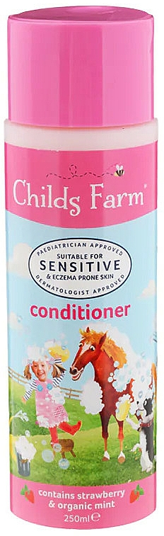 Odżywka Truskawka i organiczna mięta - Childs Farm Conditioner Strawberry & Organic Mint — Zdjęcie N1