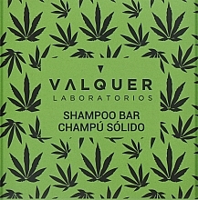 Kup Szampon w kostce z olejem konopnym - Valquer Shampoo Bar With Cannabis Extract & Hemp Oil