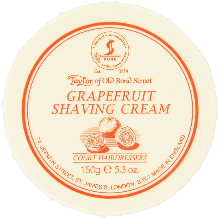 Krem do golenia dla mężczyzn Grejpfrut - Taylor of Old Bond Street Shaving Cream — Zdjęcie N1