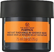 Kup Błyskawiczna maseczka rozświetlająca twarz Dynia - The Body Shop Pumpkin Instant Radiance In-Shower Mask