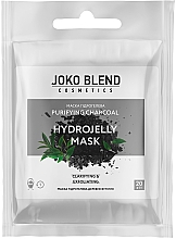 Rozświetlająco-nawilżająca hydrożelowa maska do twarzy - Joko Blend Purifying Charcoal Hydrojelly Mask — Zdjęcie N1