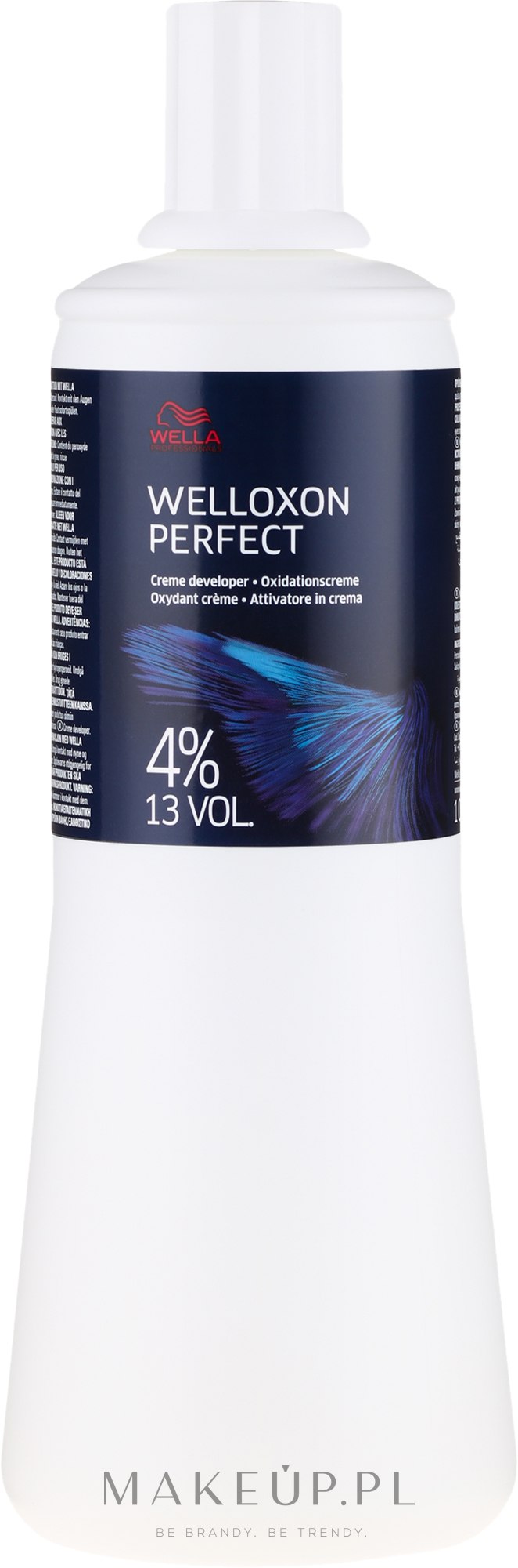 Emulsja utleniająca do włosów 4% - Wella Professionals Welloxon Perfect — Zdjęcie 1000 ml