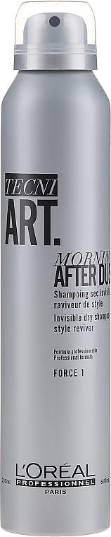 Niewidoczny suchy szampon do włosów - L'Oreal Professionnel Tecni.Art Morning After Dust — Zdjęcie N1