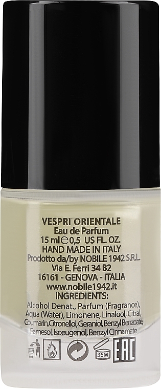 Nobile 1942 Vespri Orientale - Woda perfumowana (mini) — Zdjęcie N2