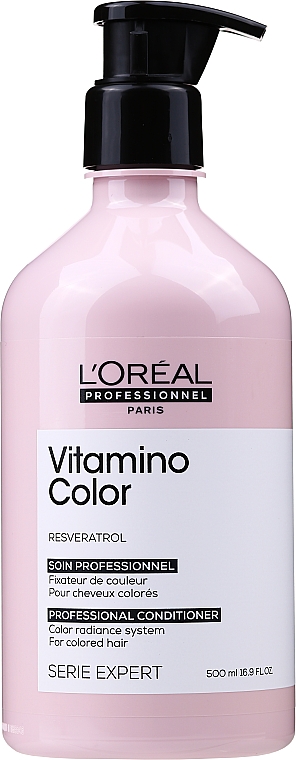 Odżywka utrwalająca jasny kolor włosów farbowanych - L'Oreal Professionnel Serie Expert Vitamino Color Resveratrol Conditioner — Zdjęcie N5