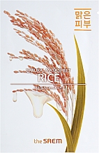 Kup Odżywcza maska ​​w płachcie - The Saem Natural Mask Sheet Rice