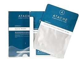 Celulozowa maska ​​do twarzy z niacynamidem - Atache Vital Age Promask Wrinkle Attack VA-B3 — Zdjęcie N1