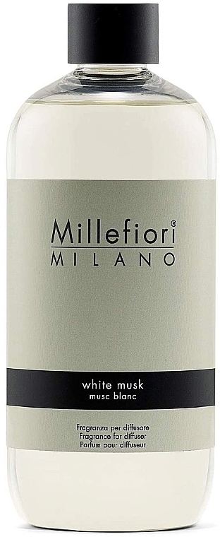Wkład do dyfuzora zapachowego - Millefiori Milano Natural White Musk Diffuser Refill — Zdjęcie N1
