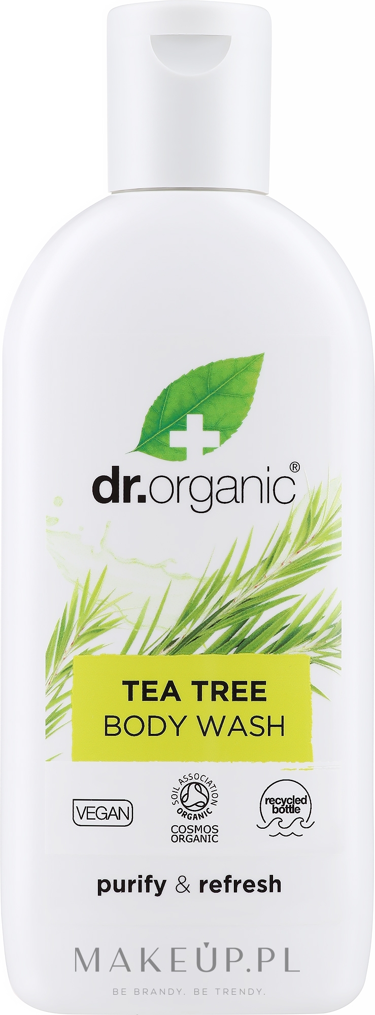 Rewitalizujący żel pod prysznic Drzewo herbaciane - Dr Organic Bioactive Skincare Tea Tree Body Wash — Zdjęcie 250 ml