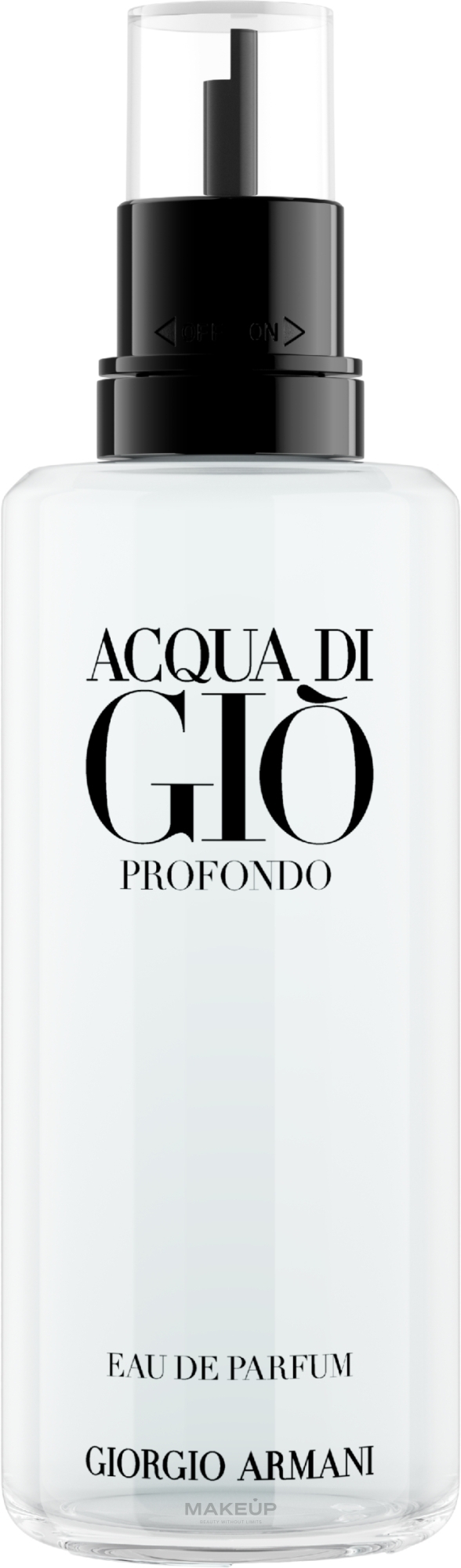 Giorgio Armani Acqua di Gio Profondo 2024 - Woda perfumowana (wymienna jednostka) — Zdjęcie 150 ml