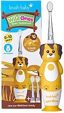 Elektryczna szczoteczka do zębów dla dzieci - Brush-Baby WildOnes Lion Kids Electric Rechargeable Toothbrush — Zdjęcie N1