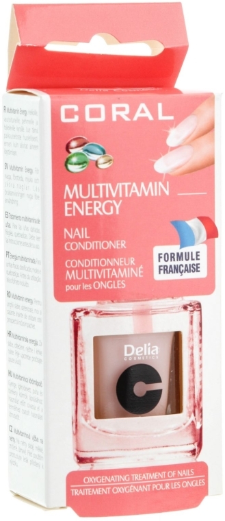 Witaminowa odżywka do paznokci - Delia Coral Multivitamin Energy Nail Conditioner