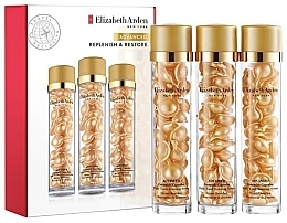 Kup Przeciwzmarszczkowe kapsułki do twarzy - Elizabeth Arden Advanced Ceramide Capsules Daily Youth Restoring Serum Trio Set