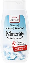 Mineralny szampon do mycia ciała i włosów - Bione Cosmetics Dead Sea Minerals Hair And Body Shampoo — Zdjęcie N1