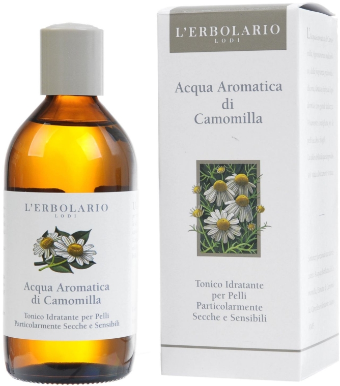 Tonik nawilżający Woda aromatyczna z rumianku - L'Erbolario Aromatic Camomile Water