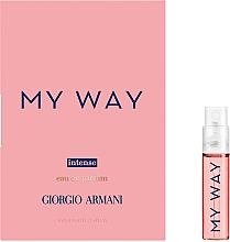 PREZENT! Giorgio Armani My Way Intense - Woda perfumowana (próbka) — Zdjęcie N1