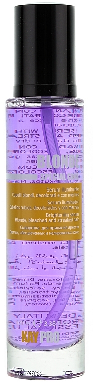 PRZECENA! Serum do włosów blond - KayPro Special Care Serum * — Zdjęcie N3