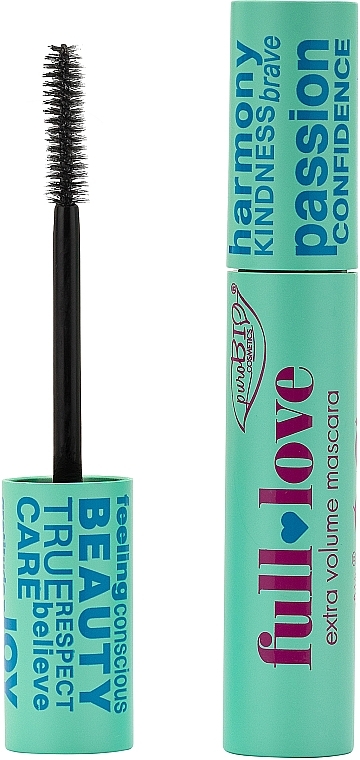 Tusz do rzęs - PuroBio Cosmetics Full Love Extra Volume Mascara — Zdjęcie N1