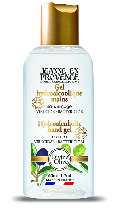 WYPRZEDAŻ Żel do mycia rąk - Jeanne en Provence Divine Olive Hydroalcoholic Hand Gel * — Zdjęcie N1