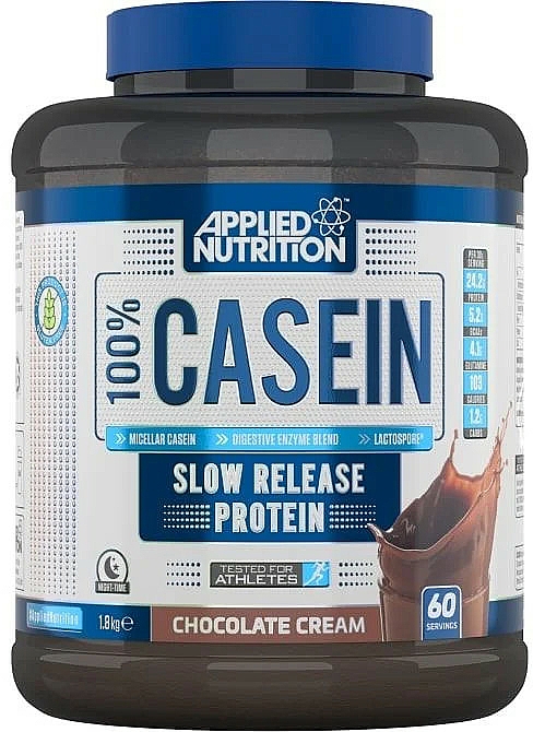 Kazeina micelarna w proszku o smaku czekoladowym - Applied Nutrition Micellar Casein Protein with Digestive Enzyme Blend Chocolate — Zdjęcie N1