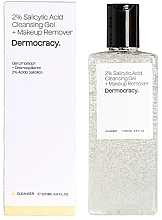 Kup Detoksykujący żel do twarzy z węglem aktywnym - Dermocracy 2% Salicylic Acid Cleansing Gel + Make-Up Remover