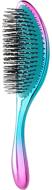 Szczotka do włosów normalnych i grubych - Olivia Garden Aurora Blue — Zdjęcie N2