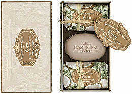 Kup Zestaw mydeł w kostce Kokos - Castelbel Coconut (soap/3x150g)