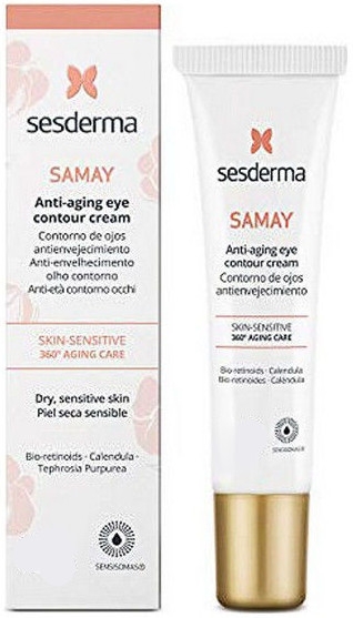 Przeciwzmarszczkowy krem pod oczy - SesDerma Laboratories Samay Anti-Ageing Cream For Eye — Zdjęcie N1