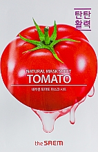 Maseczka w płachcie do twarzy z ekstraktem z pomidora - The Saem Natural Tomato Mask Sheet — Zdjęcie N1