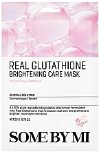 Glutation maska do twarzy dla promiennej skóry - Some By Mi Real Glutathione Brightening Care Mask — Zdjęcie N2