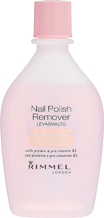 Wzmacniający zmywacz do paznokci - Rimmel Nail Polish Remover — Zdjęcie N1