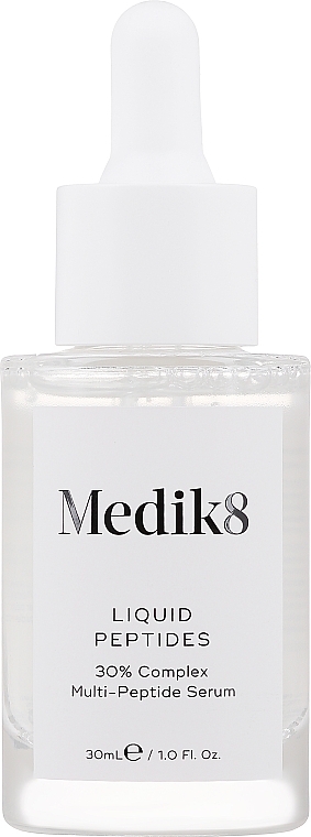 Intensywnie nawilżające serum peptydowe - Medik8 Liquid Peptides Serum — Zdjęcie N1