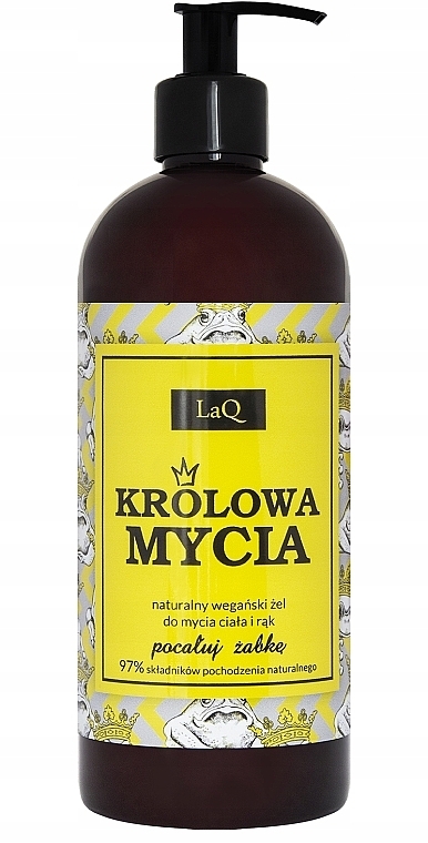 Żel do mycia rąk i ciała Królowa Mycia - LaQ Hands & Body Gel  — Zdjęcie N1