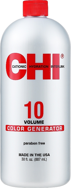Woda utleniona w kremie - CHI Color Generator 3% 10 Vol — Zdjęcie N1