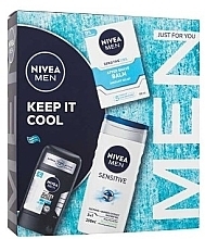 Zestaw - NIVEA Men Keep It Cool (balm/100ml + sh/gel/250ml + deo/50ml) — Zdjęcie N1